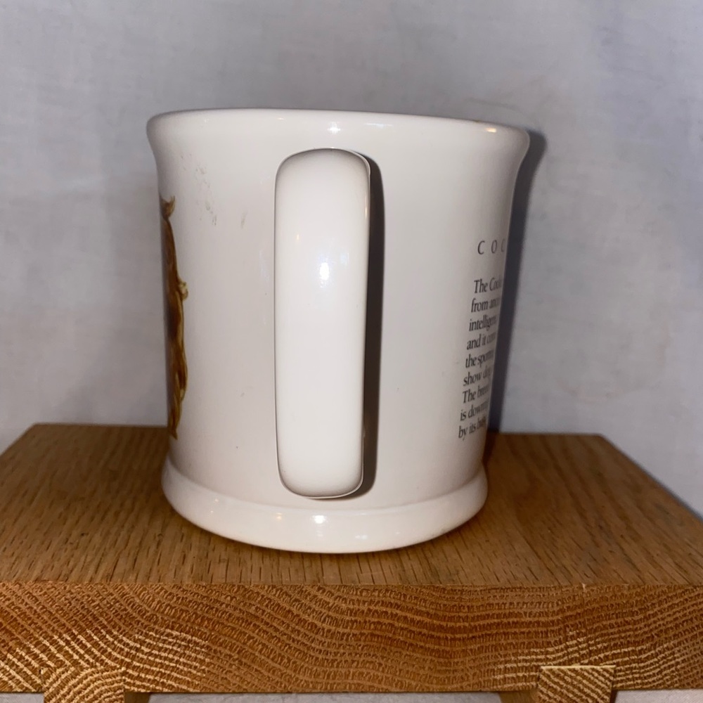 Ceramic Cocker Spaniel 16 ounce mug-excellent - Picture 4 of 6